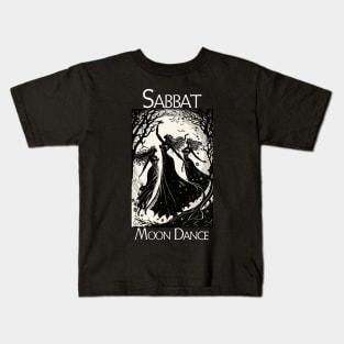 Sabbat Moon Dance 02 Kids T-Shirt